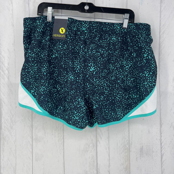 R26 XL nylon printed running short