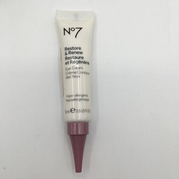 No 7 Restore & Renew Eye Cream 0.5 oz