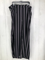 3X striped pull on pant