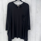 1X Dolman slv scoop