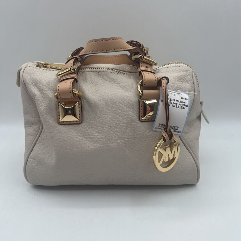 zip top satchel