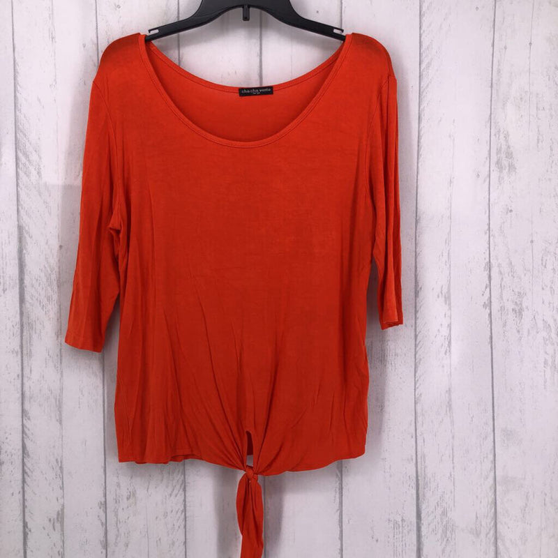 L s/s knotted top