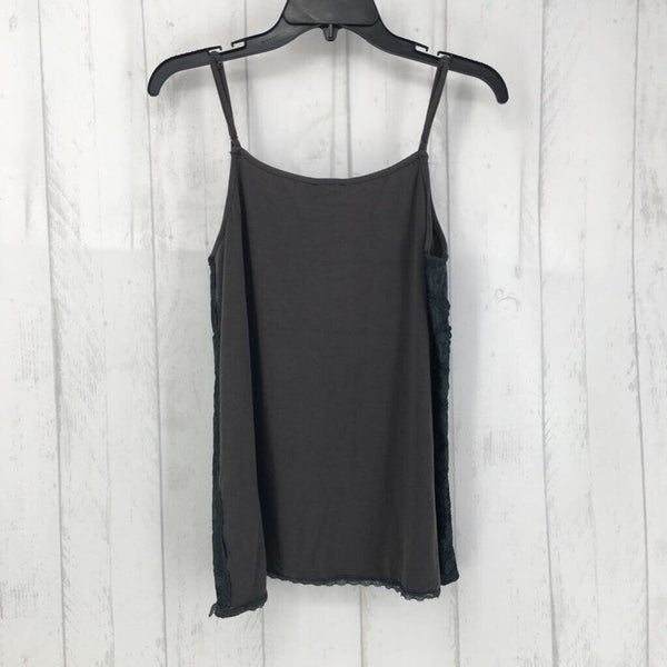 L side lace trim tank