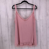 NWT 1x lace trim tank