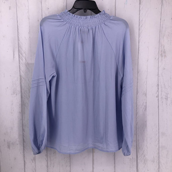 R68 XL balloon slv smock tie neck