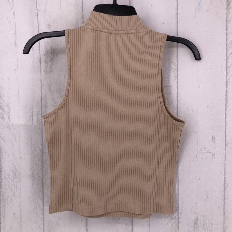 S slvls Ribbed mock t tank