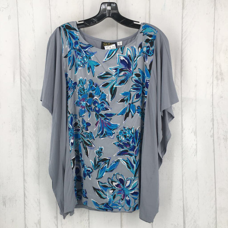 L batwing slv Floral