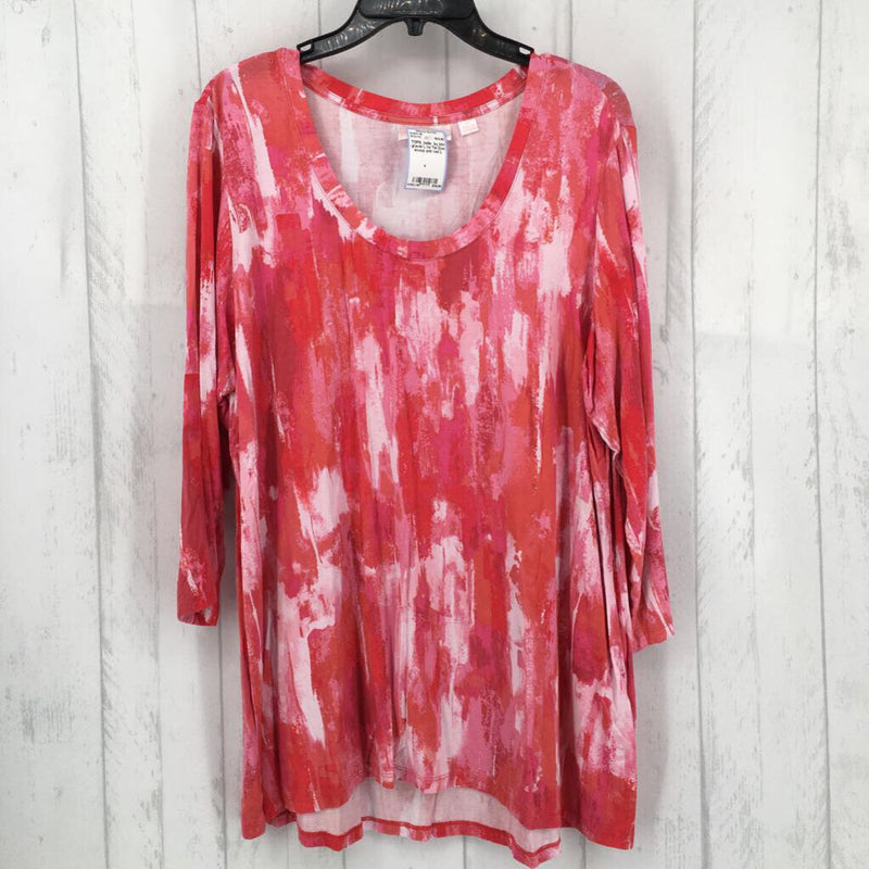 L l/s Tie Dye scoop