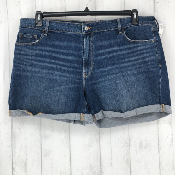 22 mid rise shorts