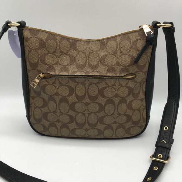 signature buckle strap crossbody