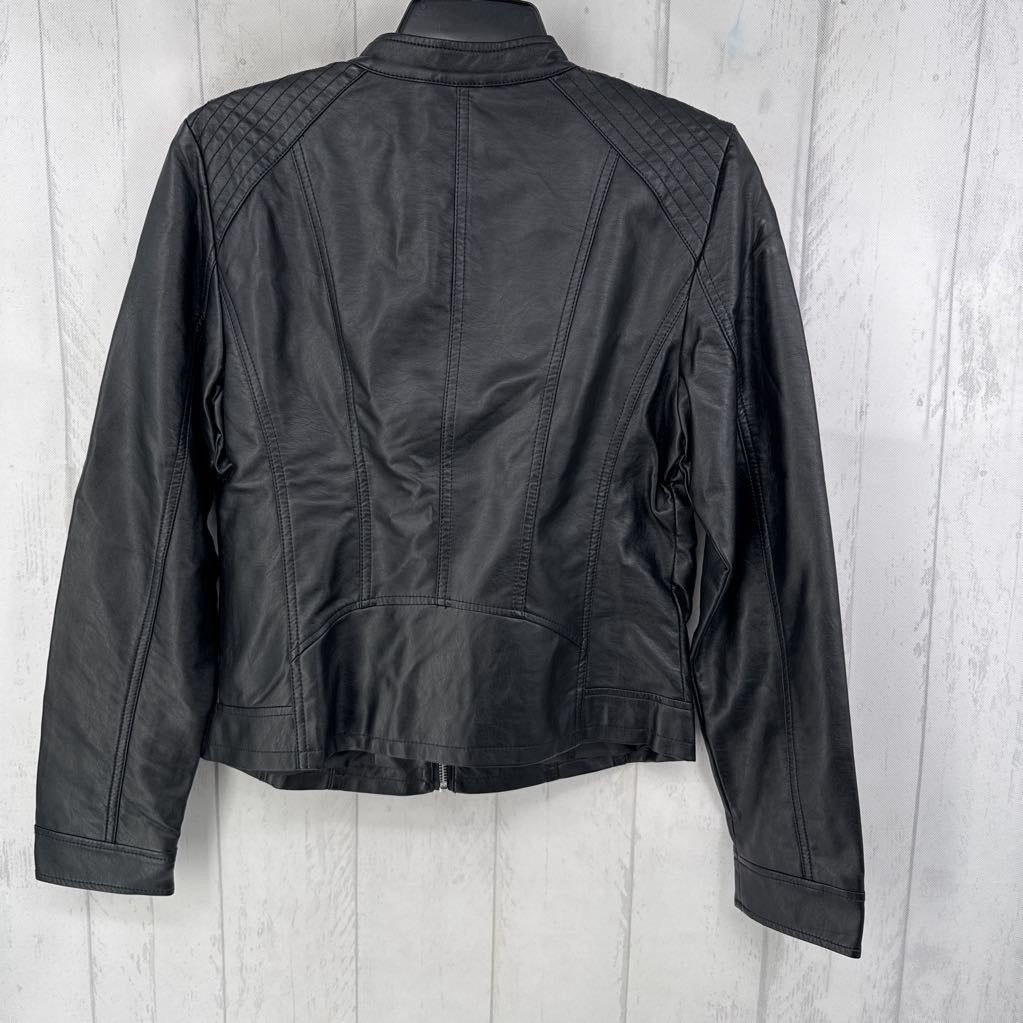 NWT L faux leather jacket