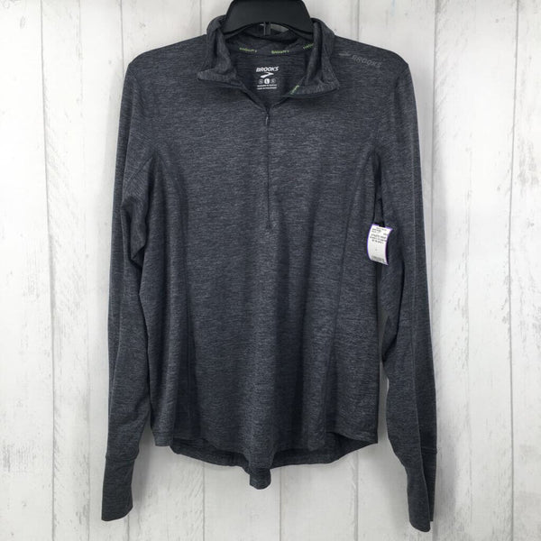 L l/s quarter zip top