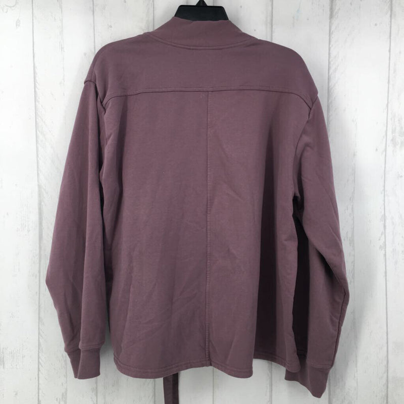 L l/s wrap sweatshirt