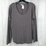 M l/s scoop neck top