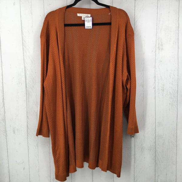 3x l/s open cardigan