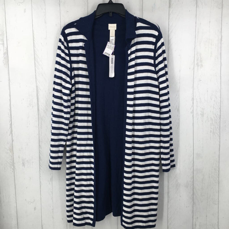 R119 L reversible stripe cardigan