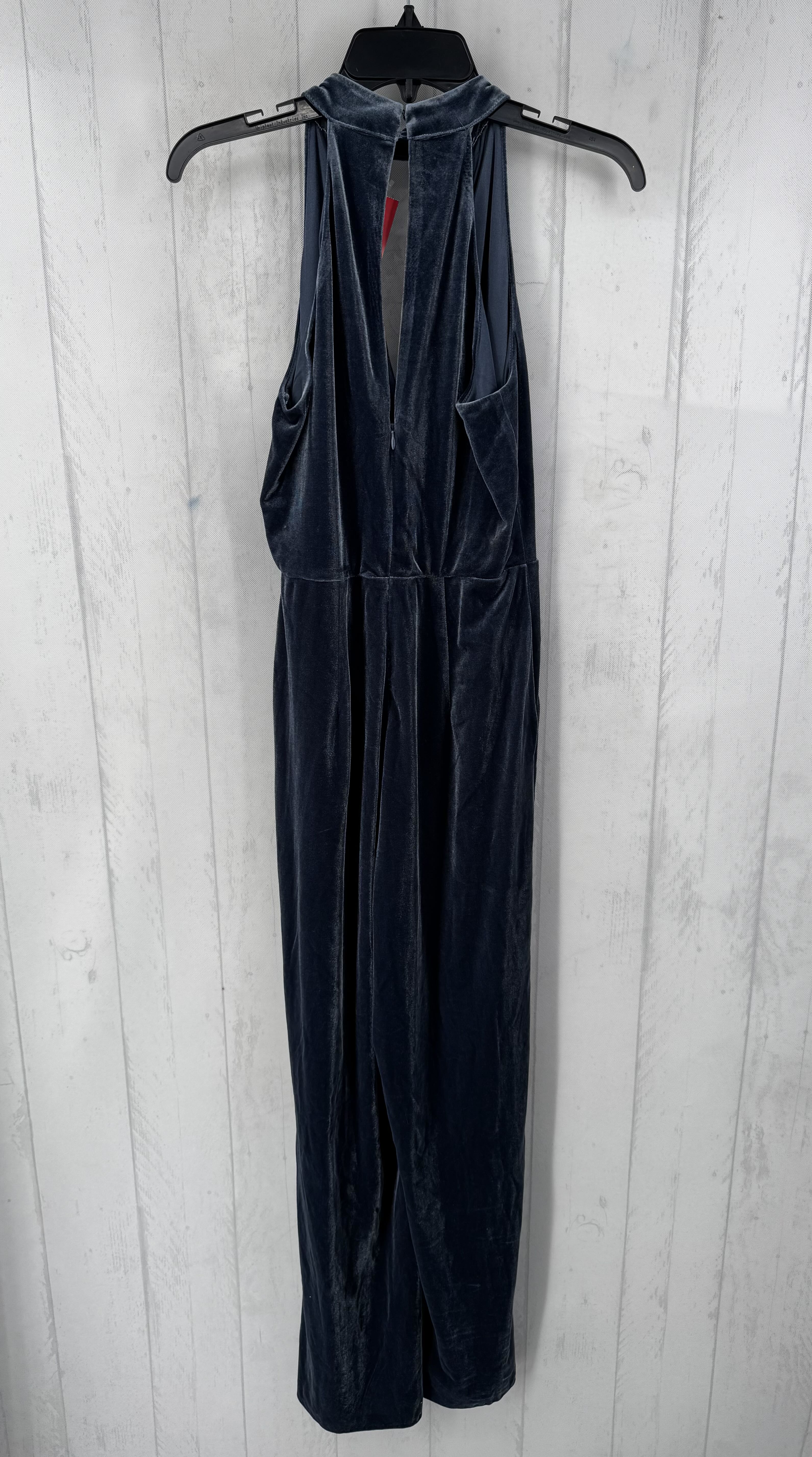 M velour halter jumper