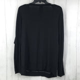 XL l/s zipper detail top