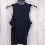 XL ribbed scoop neck tank