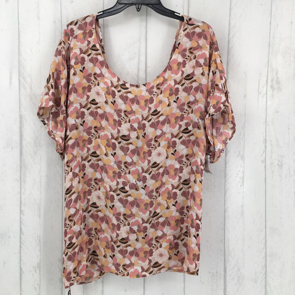 NWT R40 XXL open back floral top