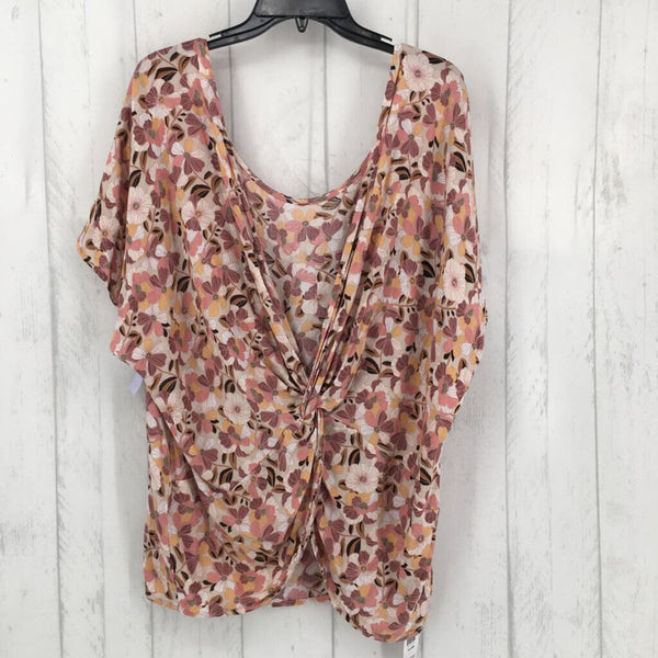 NWT R40 XXL open back floral top