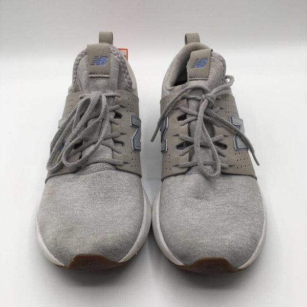 10M grey mixed media sneaker