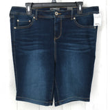 R49 14 denim bermuda