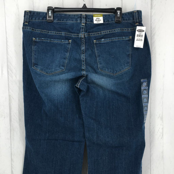 R34 16+R straight leg jeans