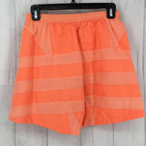 S striped running shorts