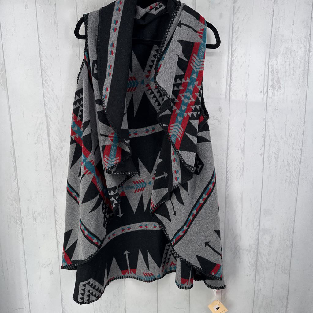 NWT OS aztec vest