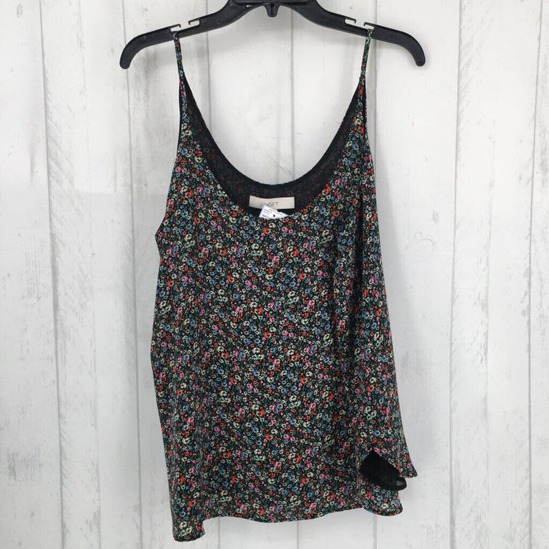 XL Floral sheer tank