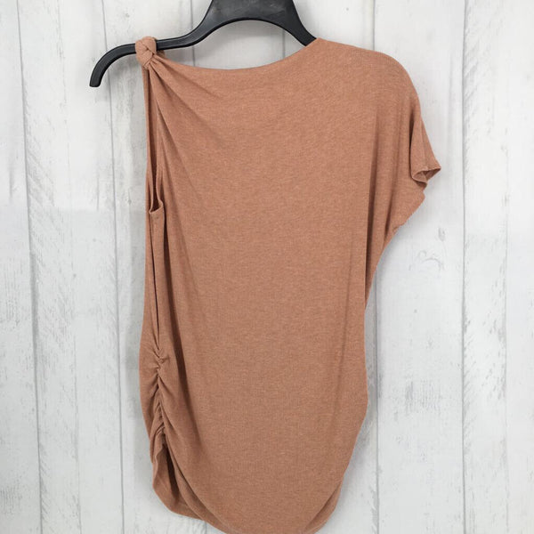 S Knotted shoulder top