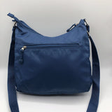 nylon crossbody w/ side zip pockets