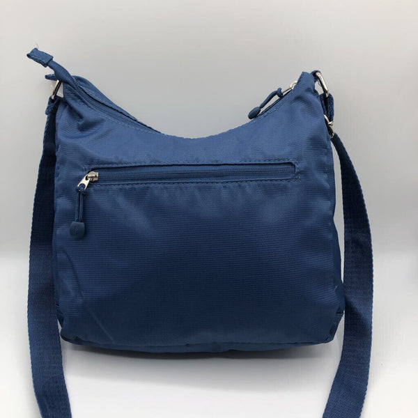 nylon crossbody w/ side zip pockets