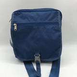 zip top crossbody w/ flap pocket