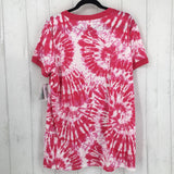 NWT 2xl s/s tie-dye top