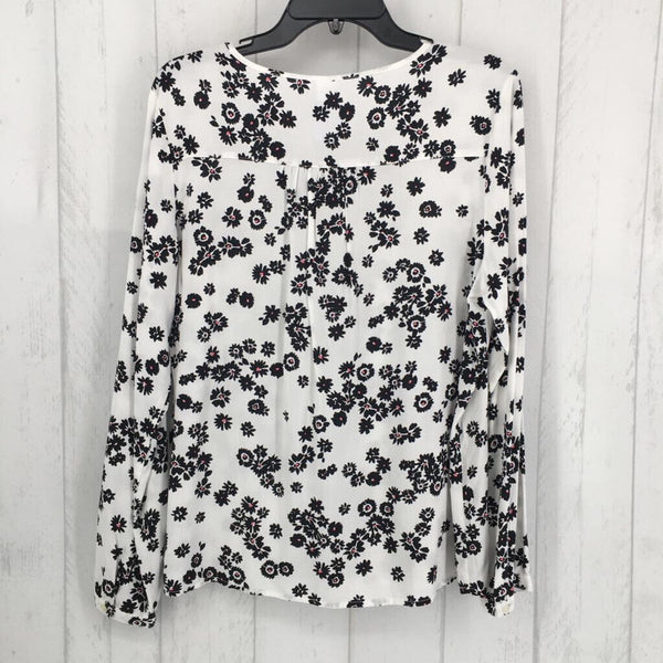 NWT L l/s flower print top