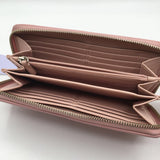 laser cut zip around wallet