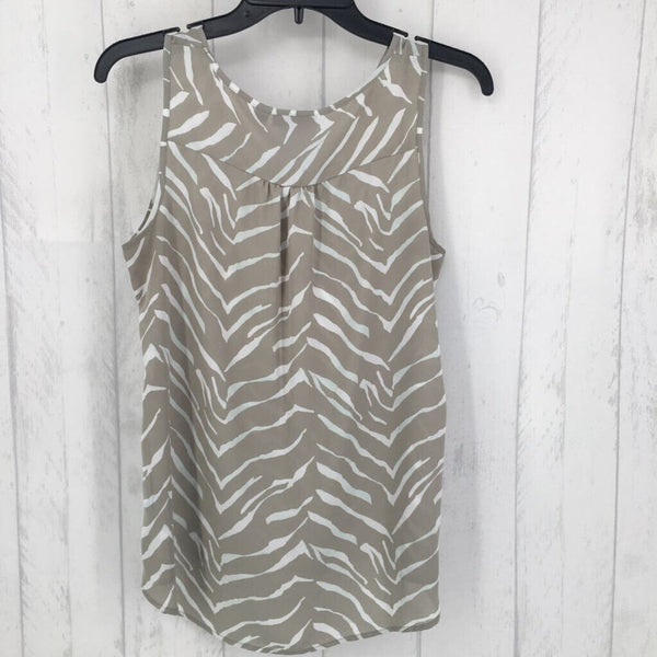 S zebra print tank