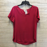 M s/s v-neck top