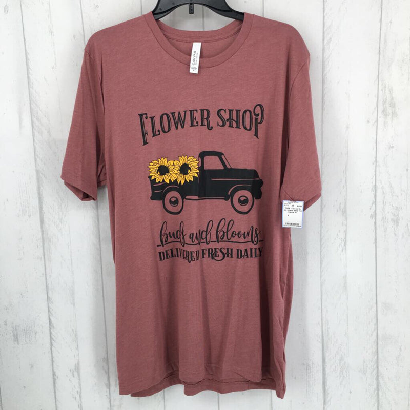 XL s/s flower shop tee