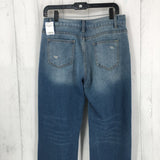 L cuff wide leg jeans