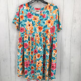 R30 L s/s floral midi dress