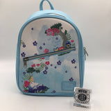 alice in wonderland we're all mad backpack