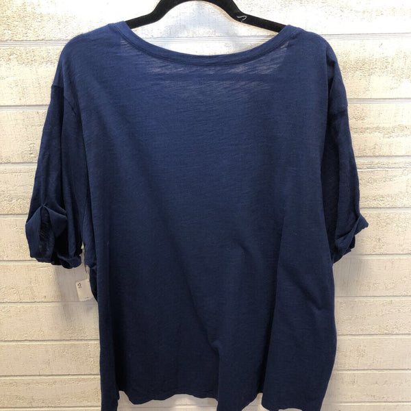 NWT 3X V neck s/s