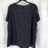 R45 2X (24W) Lace round neck S/S