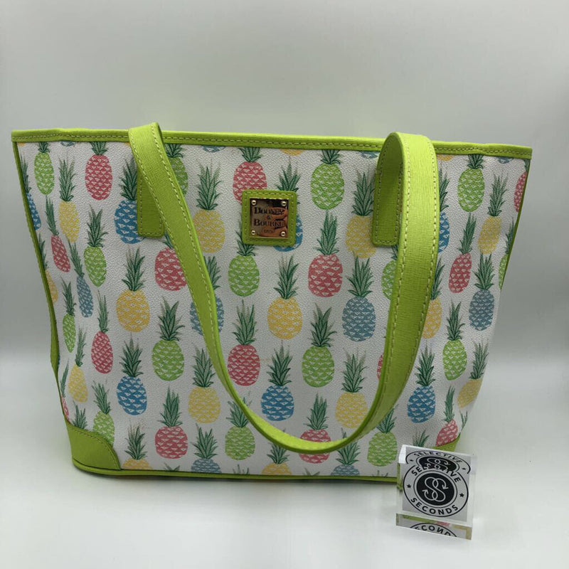 Charleston tiki pineapple tote/satchel