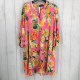 NWT XL tab slv floral dress