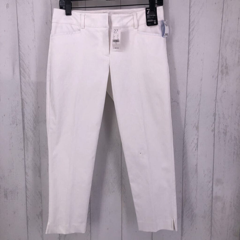 R43 0 Straight leg crop pant