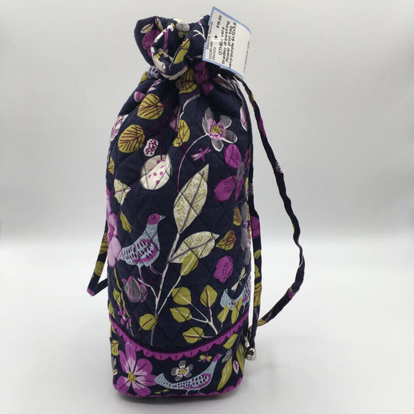 drawstring flower print bag